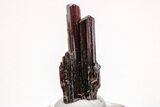 Lustrous, Deep-Red Rutile Crystal - Minas Gerais, Brazil #209365-1